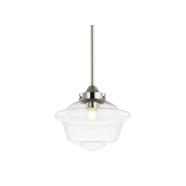 Kurtz 9.5" Single-Light Pendant - Chrome