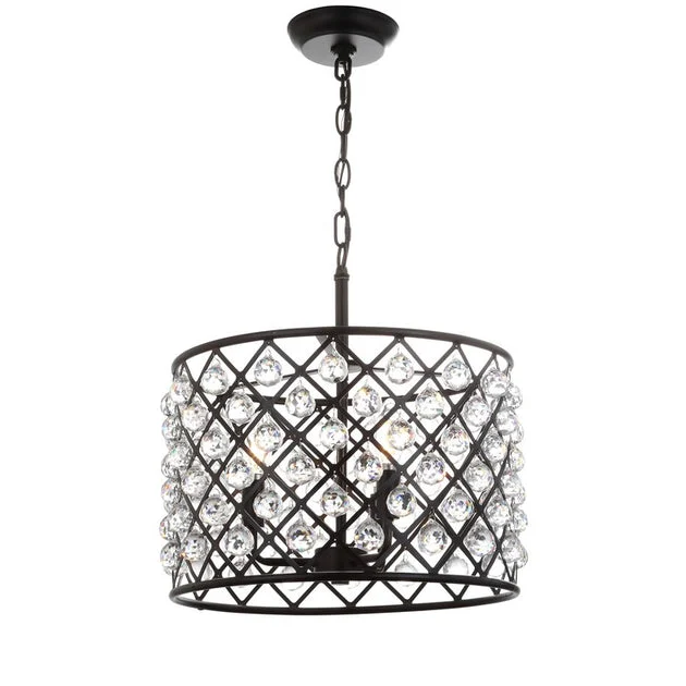 Gabrielle Three-Light LED Pendant - Oil Rubbed Bronze