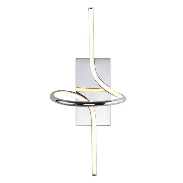 Sketch LED Wall Sconce - Chrome