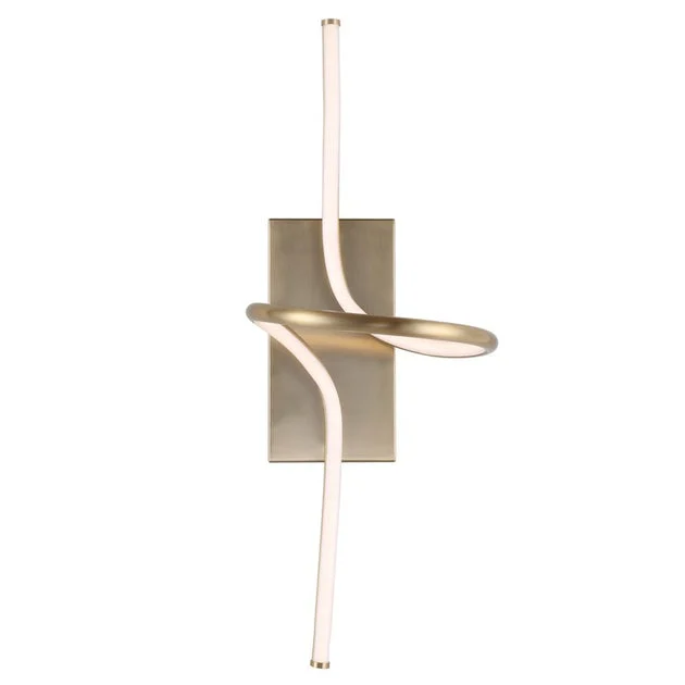 Sketch LED Wall Sconce - Gold