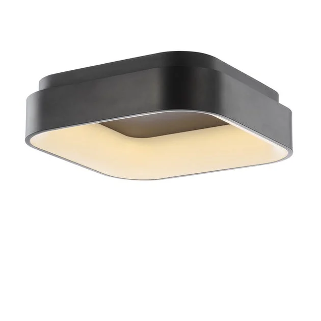 Rafael LED Flush Mount Ceiling Fixture - Black