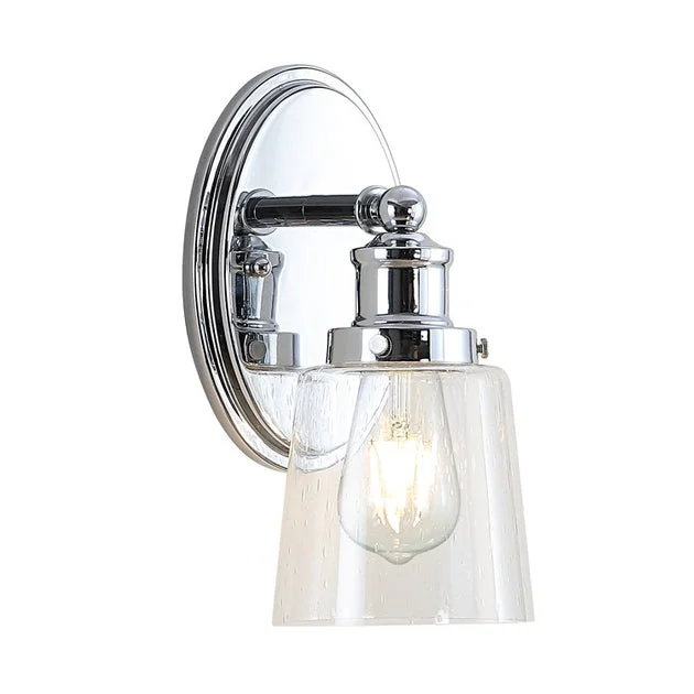 Beverly Single-Light LED Bathroom Wall Sconce - Chrome