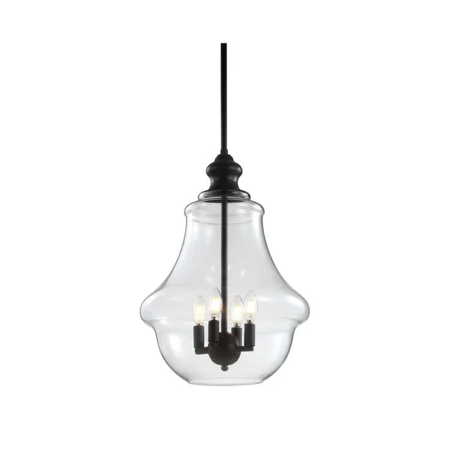 Adam Four-Light Pendant - Oil Rubbed Bronze