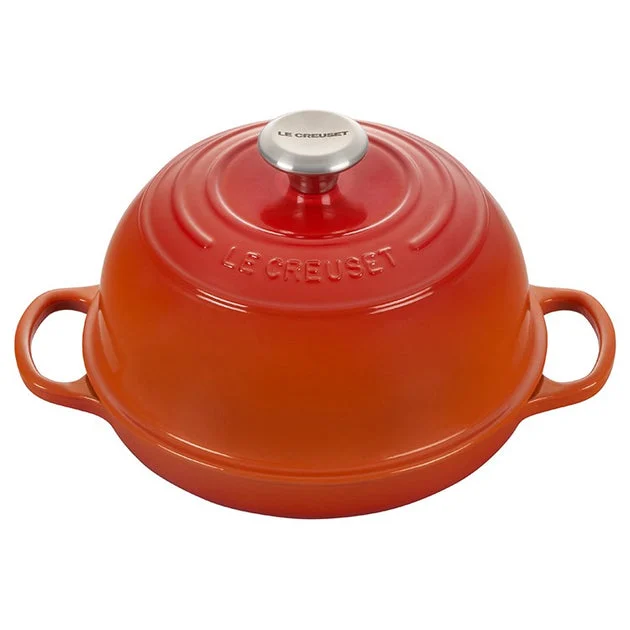 Signature 1.75-Quart Enameled Cast Iron Bread Oven - Flame