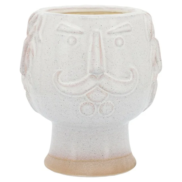 7" Grandpa Face Planter - Ivory