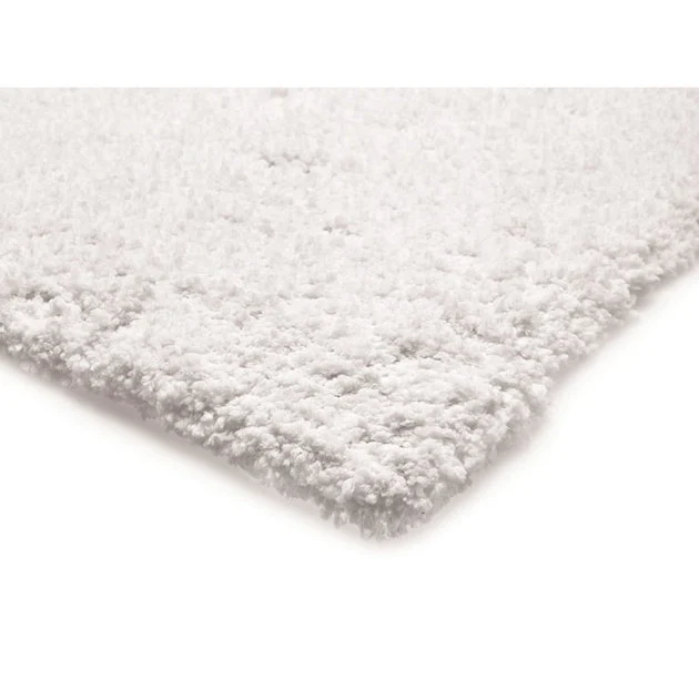 Lux 20" x 64" Plush Micro Fiber Bath Mat - White