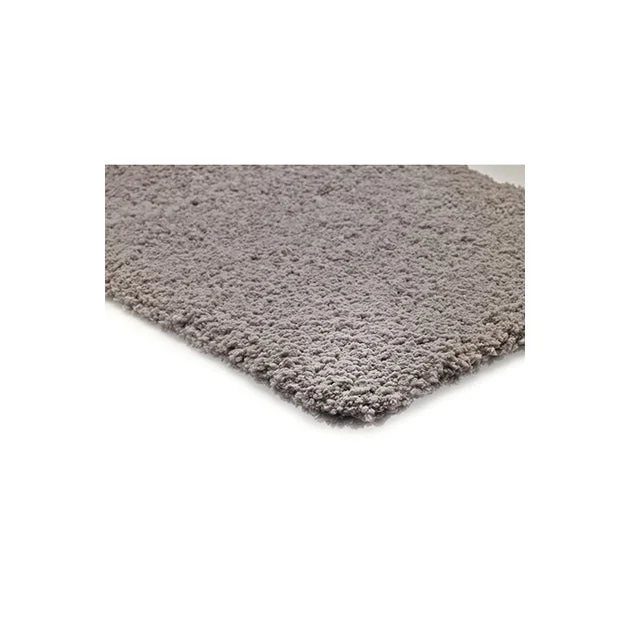 Lux 20" x 32" Plush Micro Fiber Bath Mat - Gray