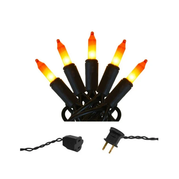 Electric Candy Corn Mini String Lights