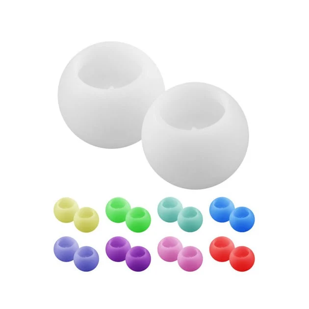 Battery-Operated Color-Changing Wax LED Candles Set of 2