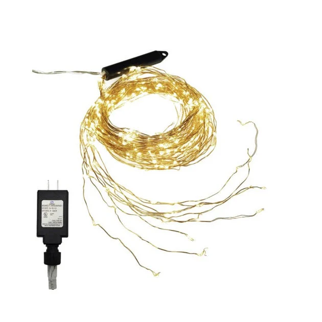 Electric Multi-Strand LED Fairy String Lights - Copper