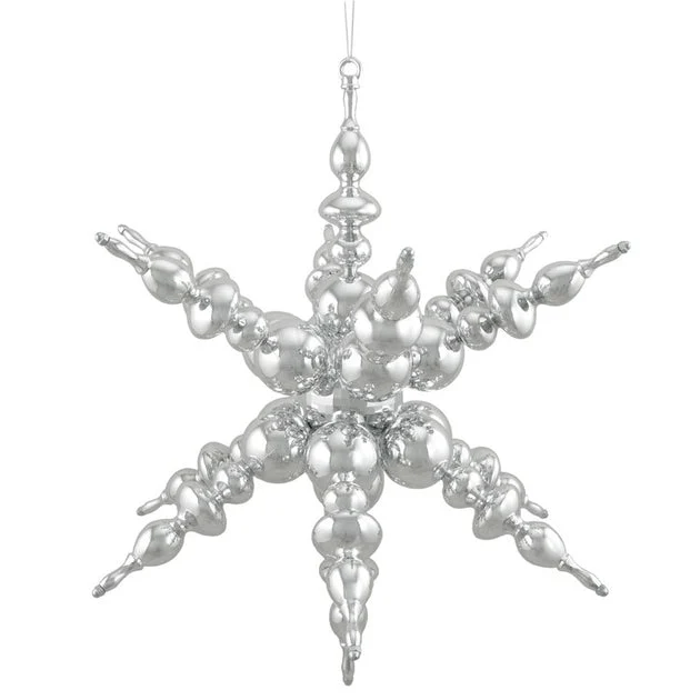 3" Faceted Love Wins Pride Heart Christmas Ornament with European Crystals