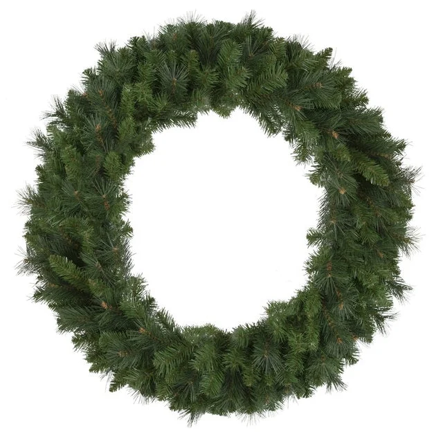 36" Unlit Beaver Pine Mixed Artificial Christmas Wreath