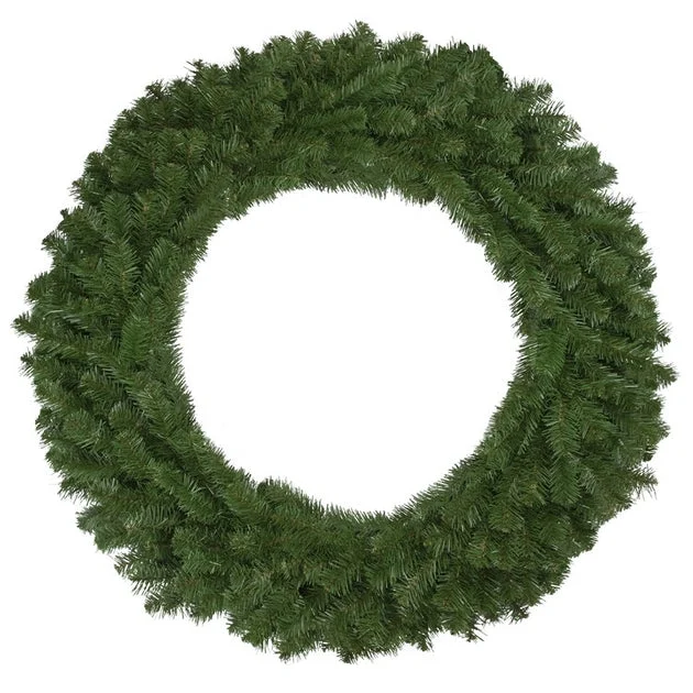 36" Unlit Deluxe Dorchester Pine Artificial Christmas Wreath