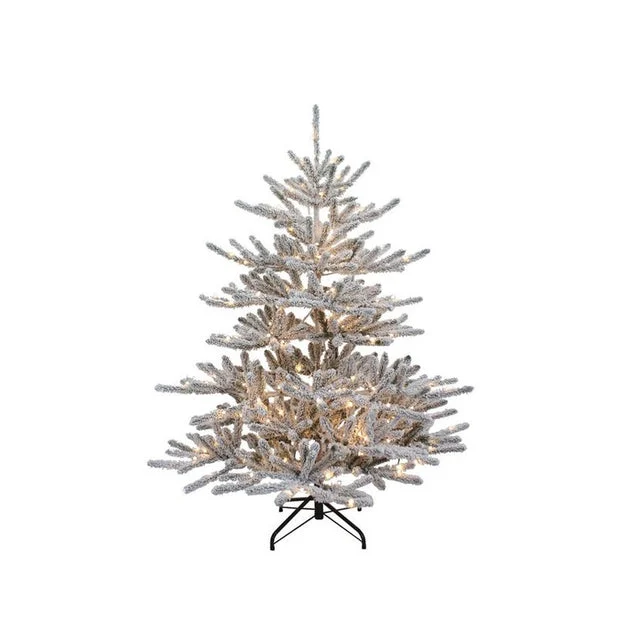 5' Pre-Lit Artificial Vail Pine Tree with Warm White LED Lights