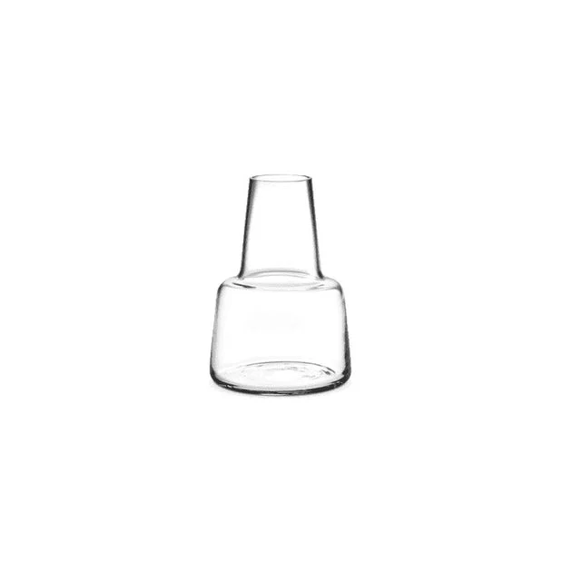 Flora 4.7" Medium Neck Vase - Clear