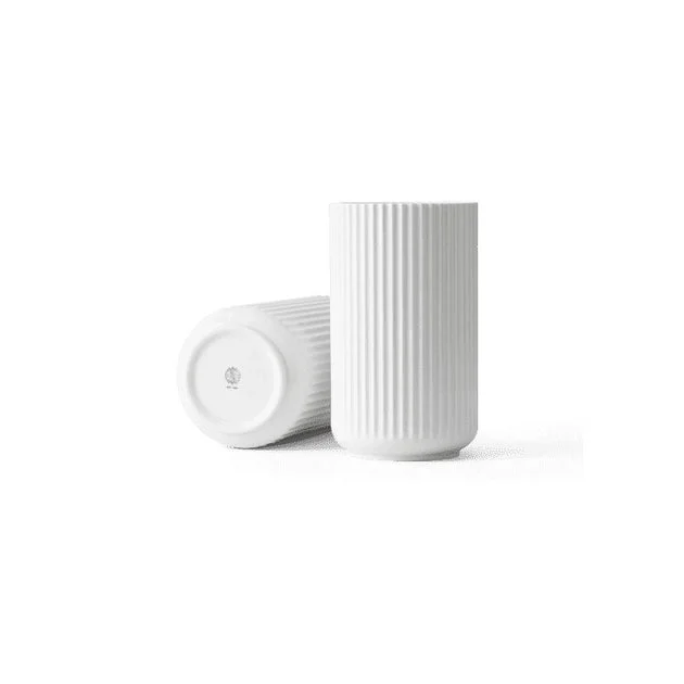 Lyngby 9.8" Vase - White