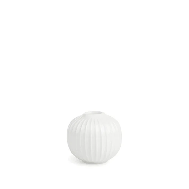 Hammershoi 2.2" Round Candle Holder - White