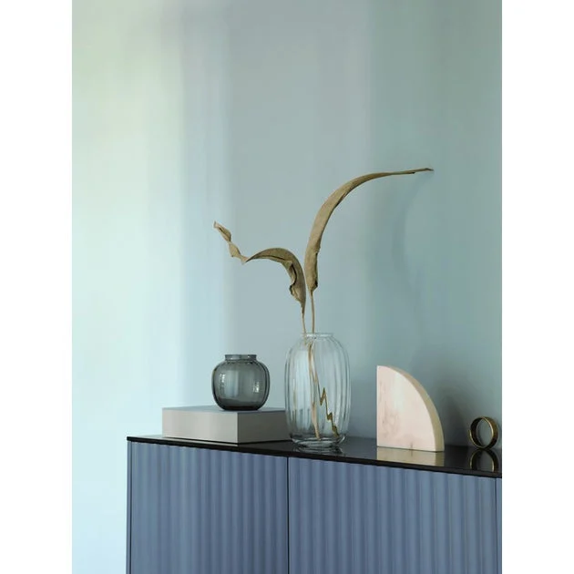 Primula 4.9" Vase - Smoke