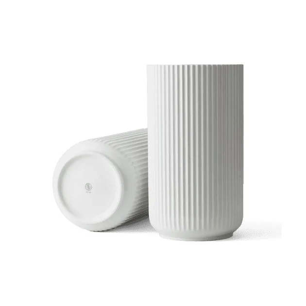 Lyngby 15" Vase - White