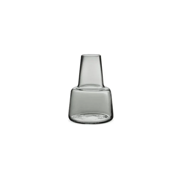 Flora 9.4" Medium Neck Vase - Smoke