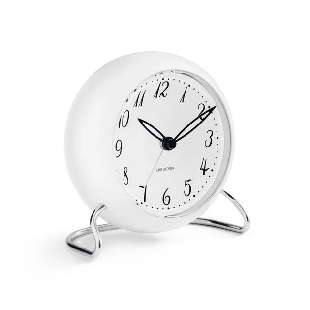 LK 4.7" Table Clock - White