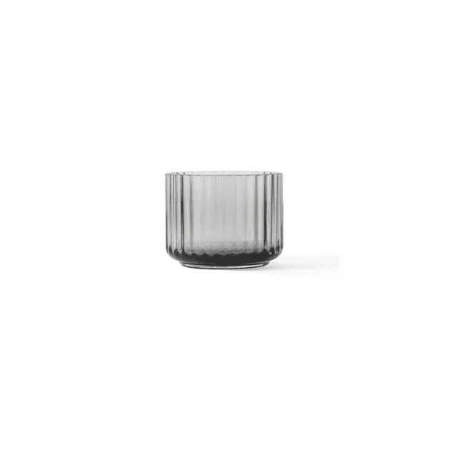 Lyngby 2.2" Tealight Candle Holder - Smoke