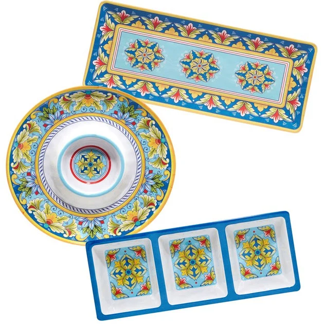 Palermo Three-Piece Hostess Set