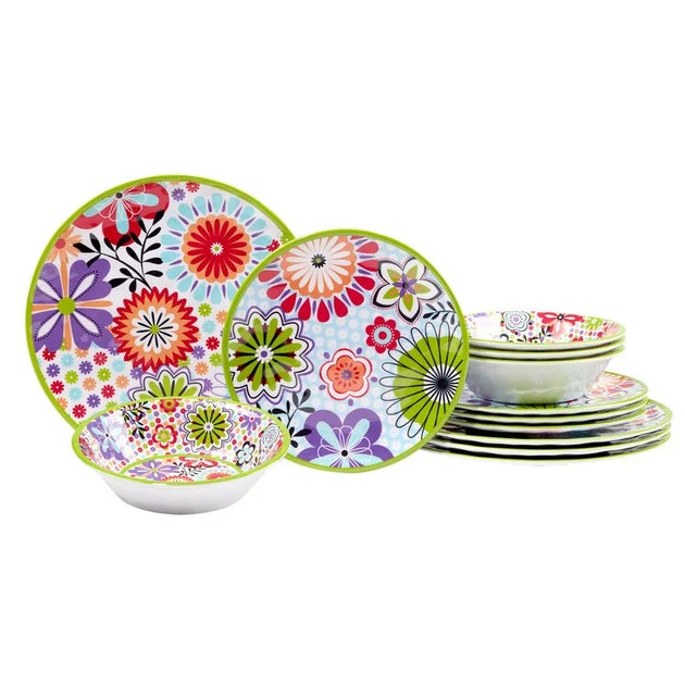 Carnaby Twelve-Piece Dinnerware Set