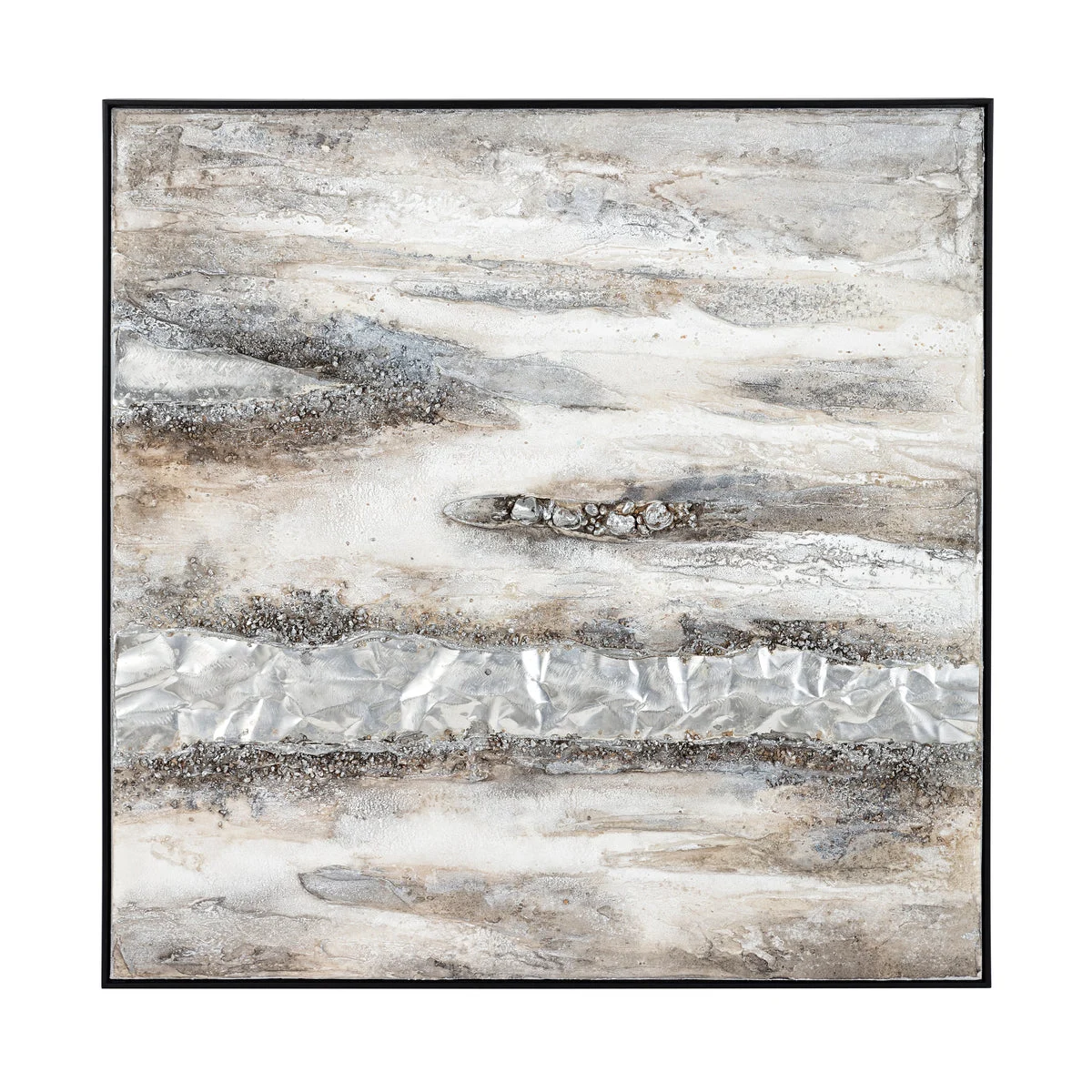 IMAX Worldwide Home Organic Matter Framed Oil Painting