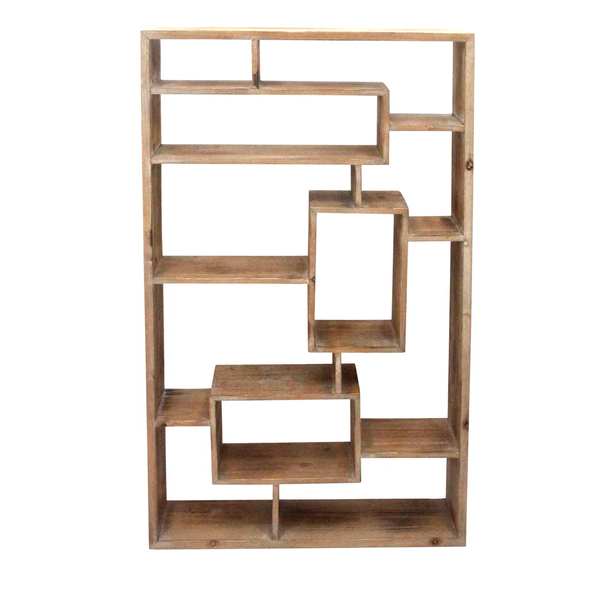 Sagebrook Home 12097 23.5" Wooden Wall Shelf, Brown