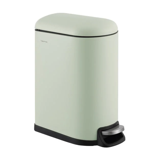Roland Mini 2.6-Gallon Step-Open Trash Can - Pistachio Gelato