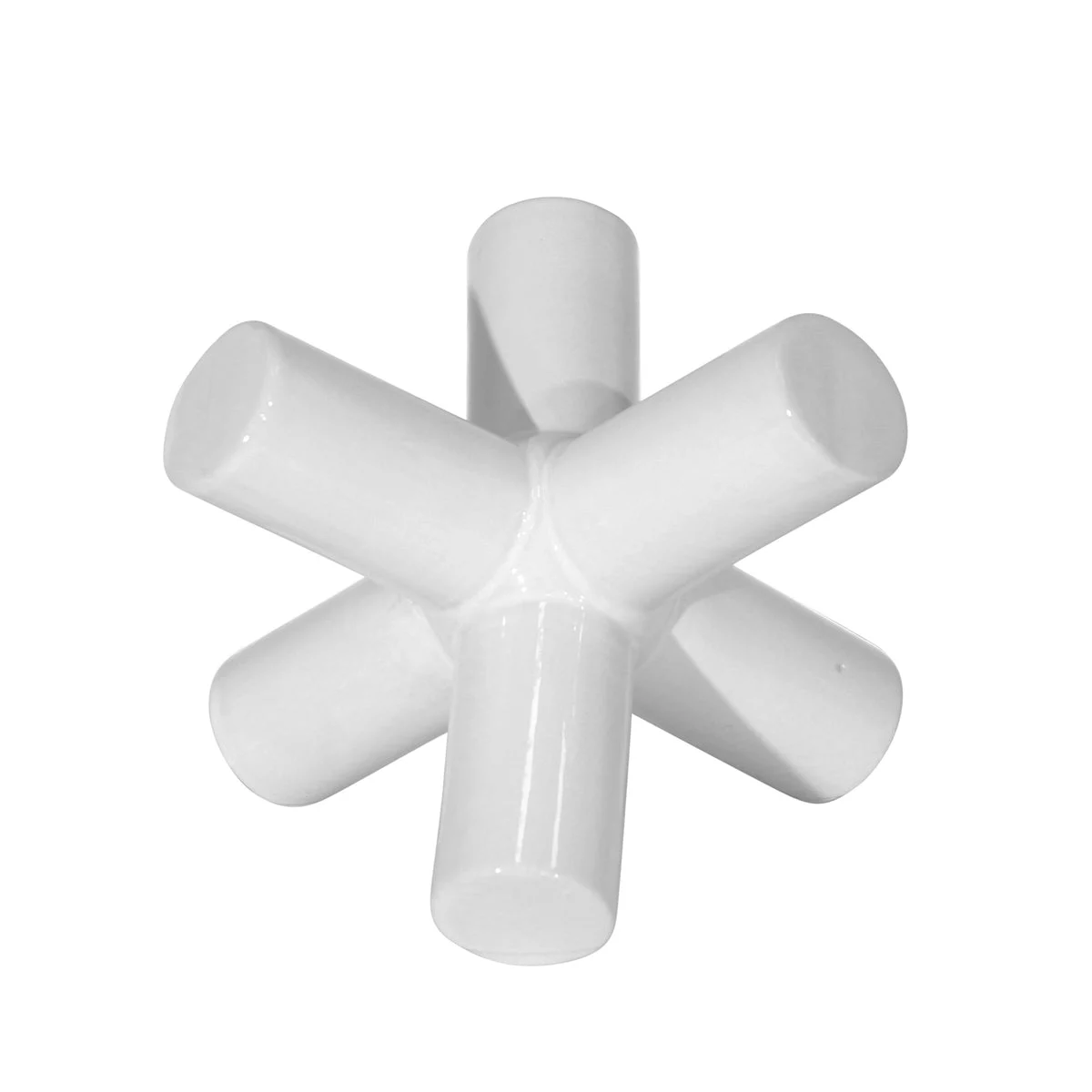 Sagebrook Home Ec, White Ceramic Jacks