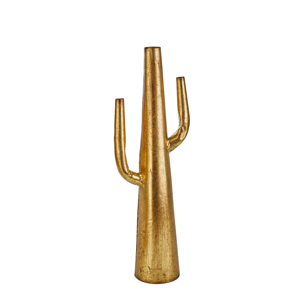 Sagebrook Home Ec, Gold Metal Cactus 19.75``