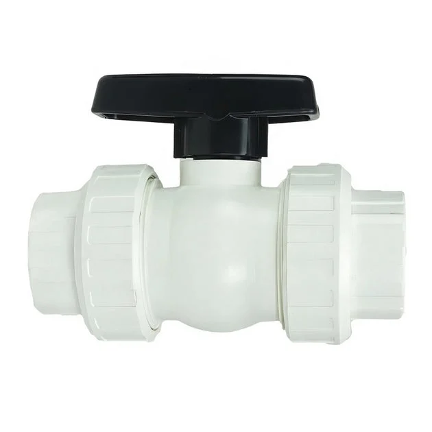 7" HydroTools Swimming Pool ABS Female Socket Ball Valve