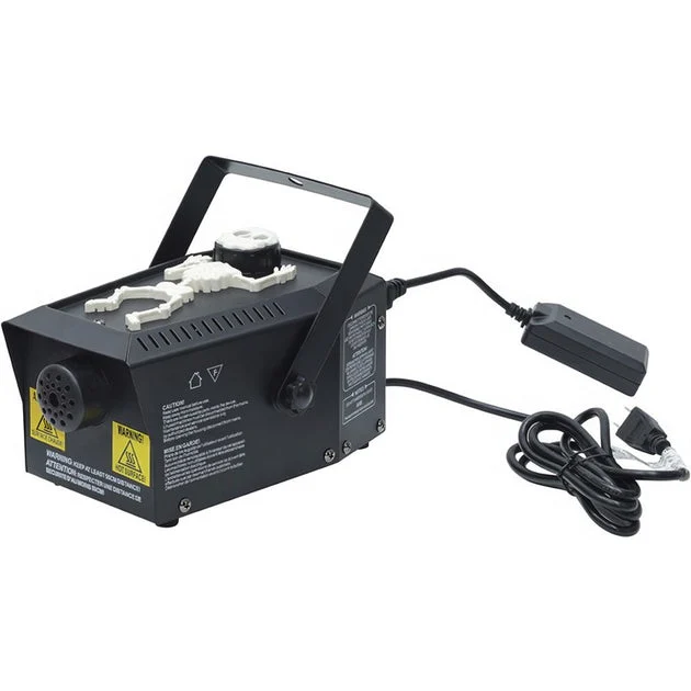 Seasonal Decor Fog and Smoke Machine with Wireless Remote Halloween Multicolored Plastic 1 Piece