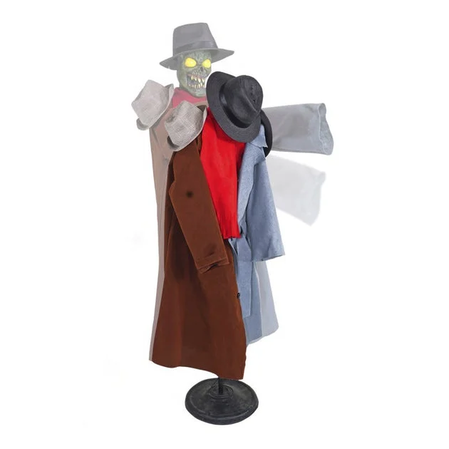 Seasonal Decor Motion Activated Coatrack Monster with Sound Halloween Multicolored Plastic 1 Piece