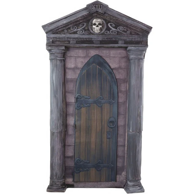 Seasonal Decor Motion Triggered Mausoleum Halloween 6.7 Feet Multicolored Plastic 1 Piece