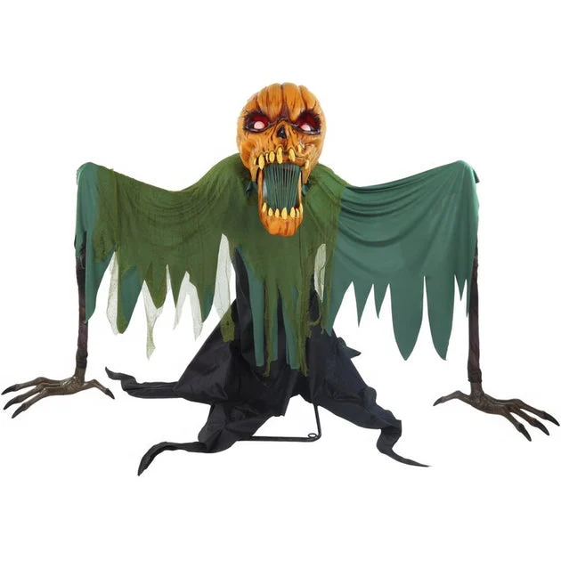 Seasonal Decor Scary Groundbreaking Jack Halloween Halloween 7.3 Feet Multicolored Plastic 1 Piece