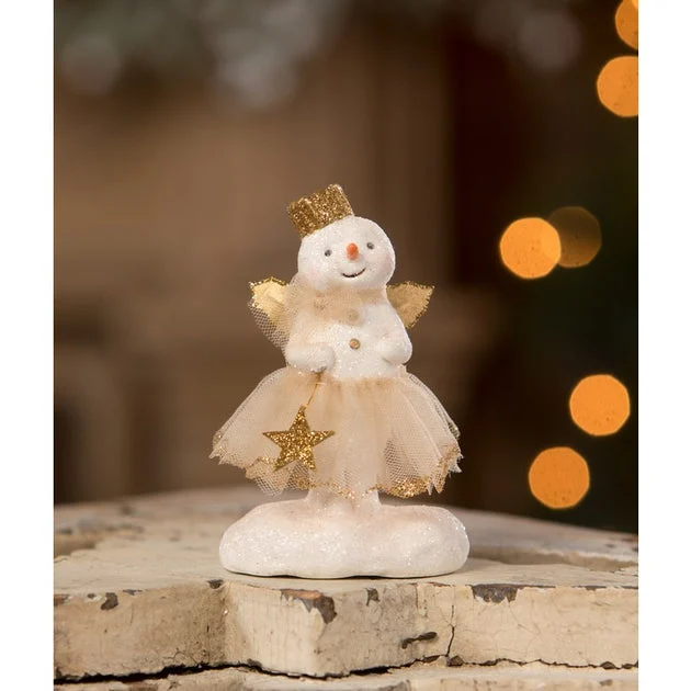 Snow Angel Holding Star