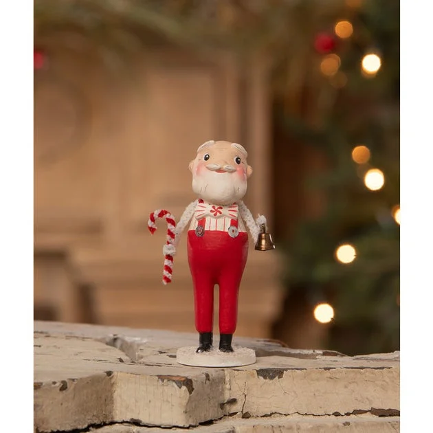 Sweet Santa in Suspenders