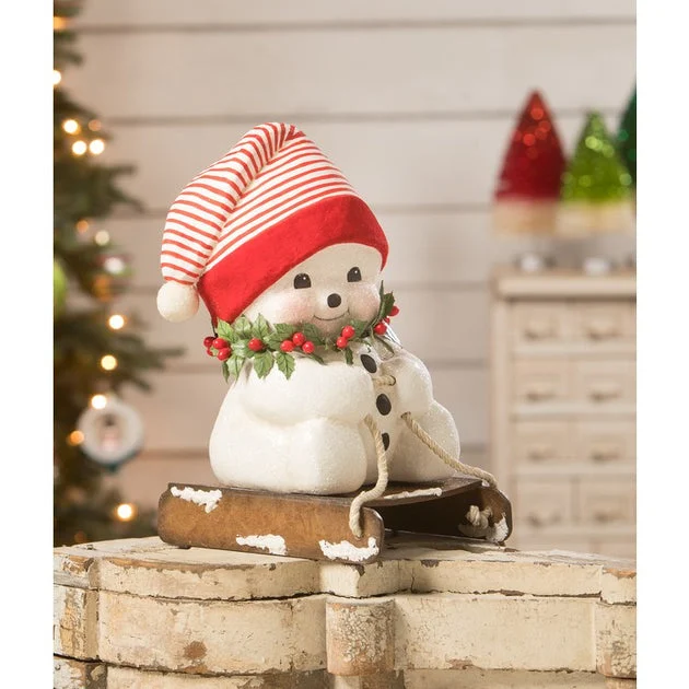 Down the Slopes Snowman Large
