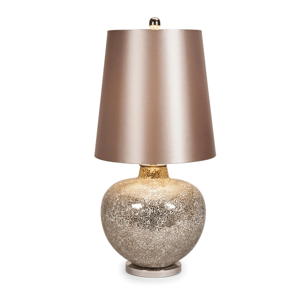 IMAX Worldwide Home Corinth Oversized Mosaic Glass Lamp