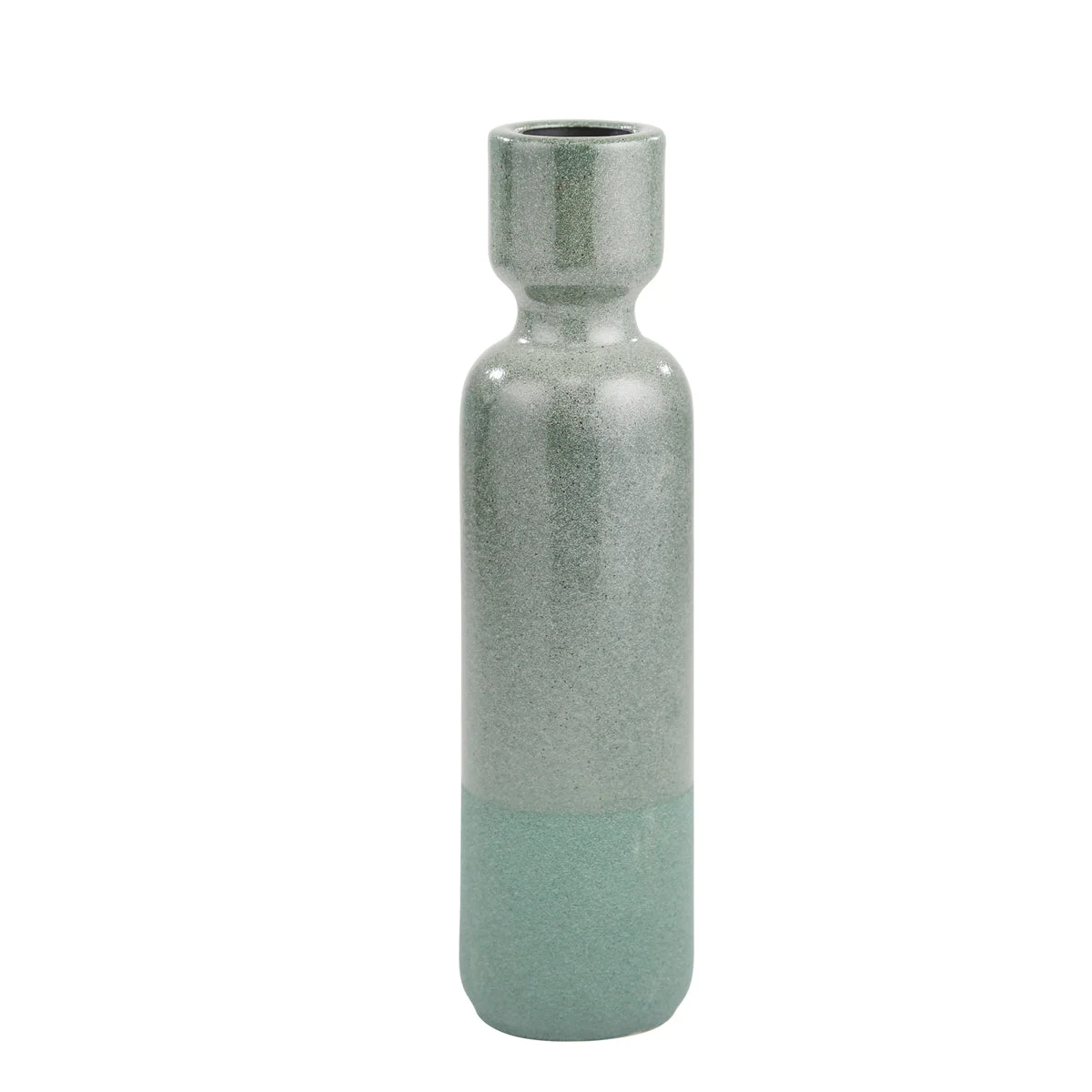 Sagebrook Home 13364 14" Green Candlestick Holder