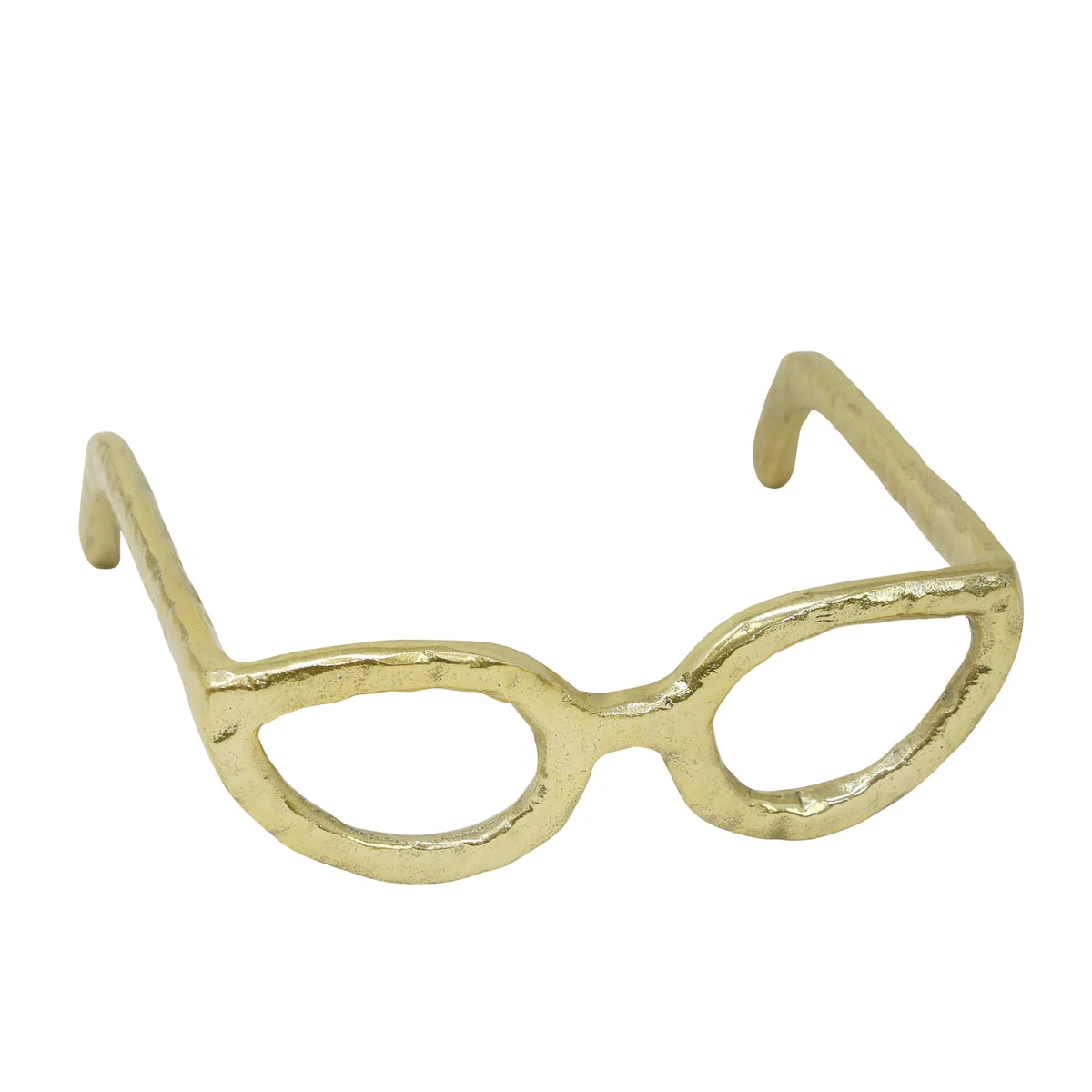Sagebrook Home Gold Glasses Sculpture