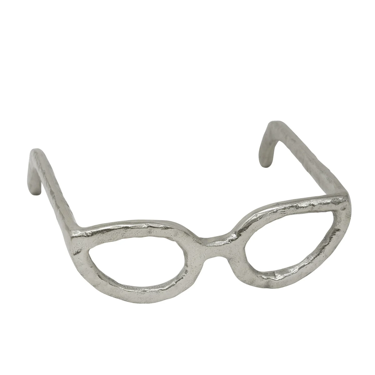 Sagebrook Home 13532-02 7.5" Silver Glasses Sculpture
