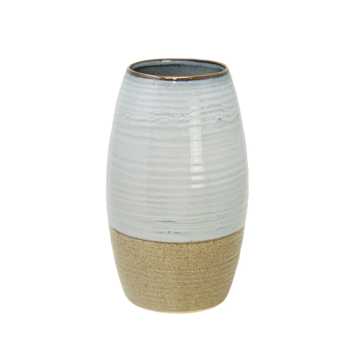 Sagebrook Home Ceramic 10`` Vase, Blue/Multi