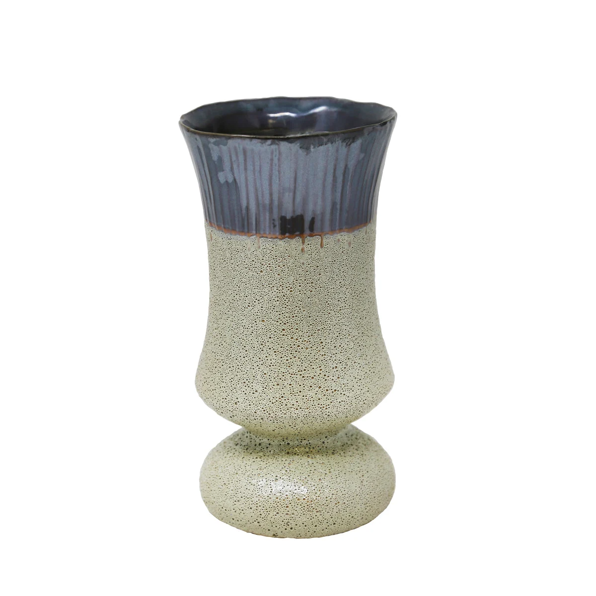 Sagebrook Home Blue/Beige Vase