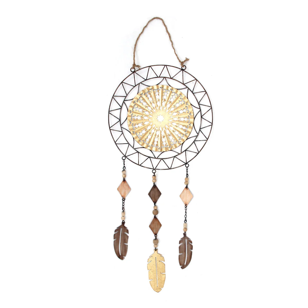 Sagebrook Home Multi Metal Dreamcatcher
