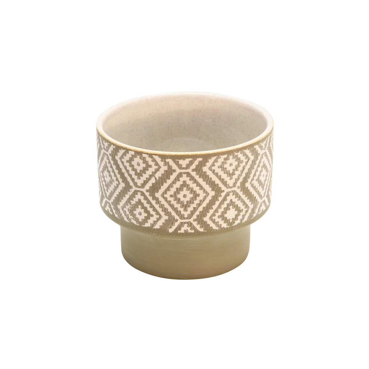 Sagebrook Home Ceramic 4.5" Planter Beige