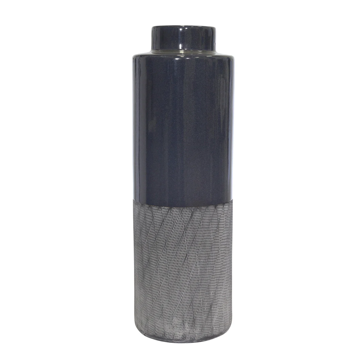 Sagebrook Home Ceramic 20`` Vase, Gray